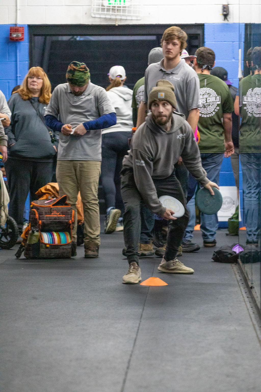 Featured disc golf professional player